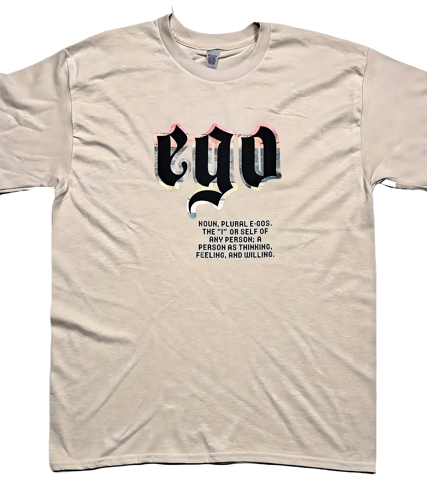 Tan & Multi T-Shirt