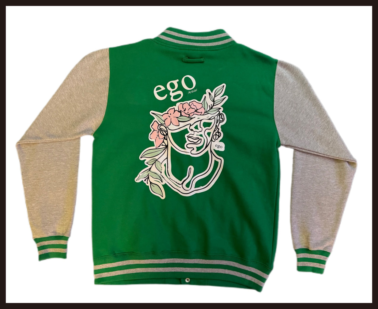 EGO Varsity Gray and Green