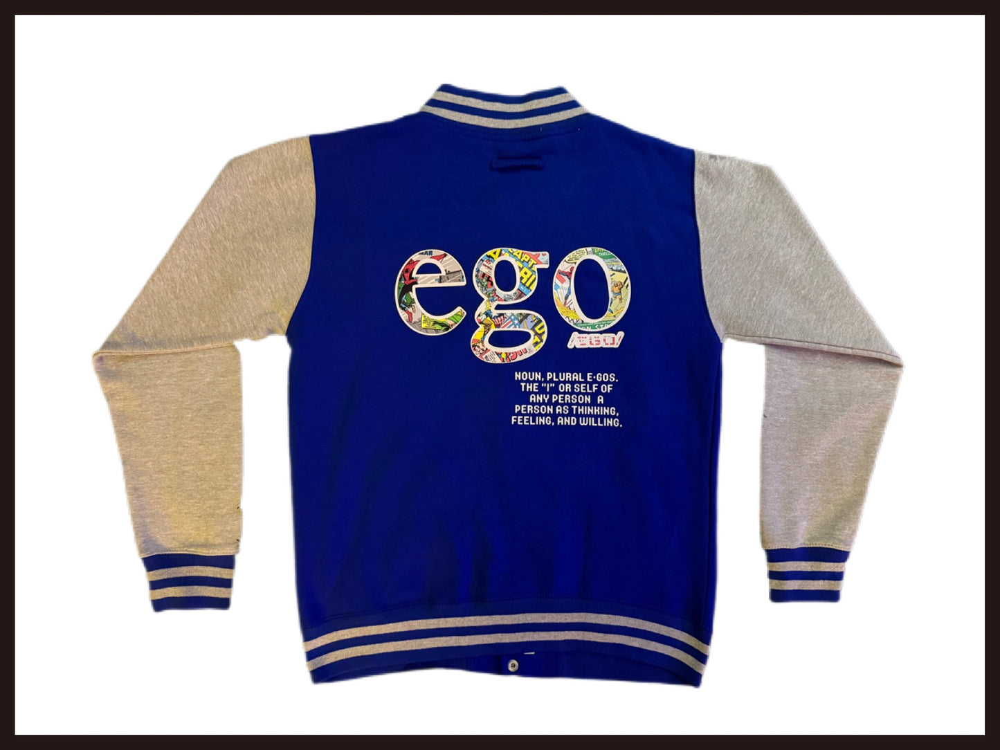 EGO Varsity Gray and Blue