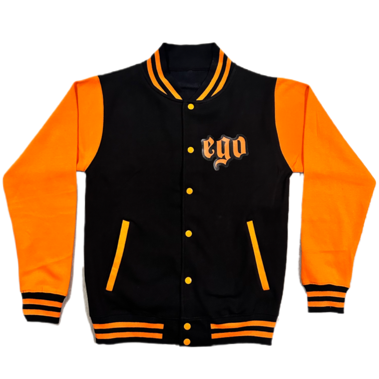 Ego Varsity: Orange and Black