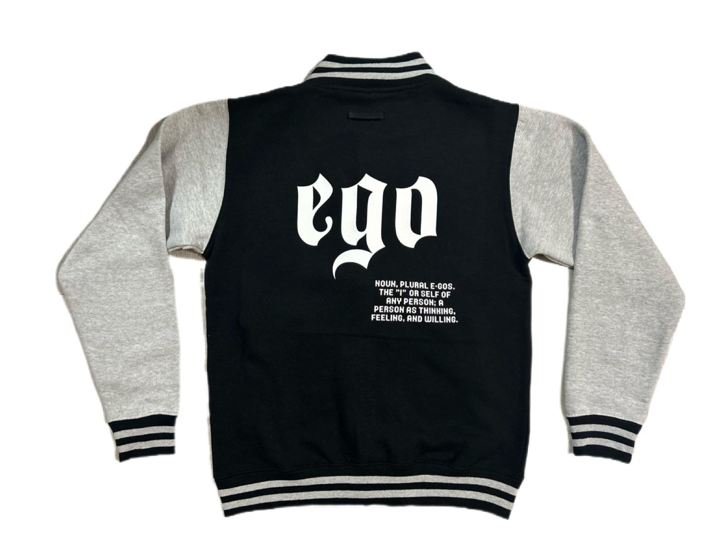 EGO Varsity Grey and Black
