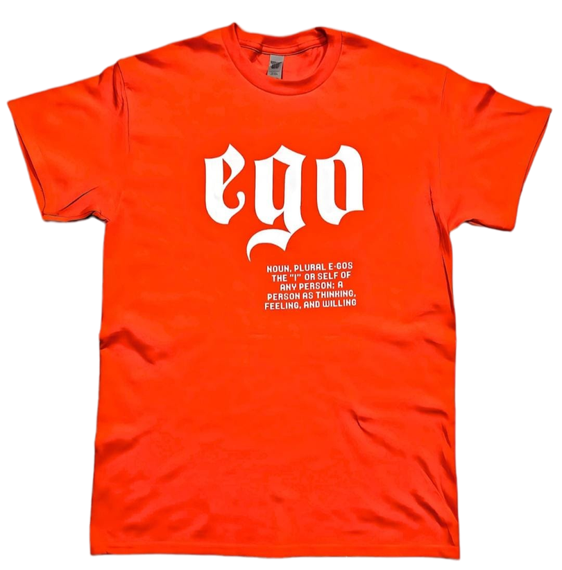 Orange and White T-shirt