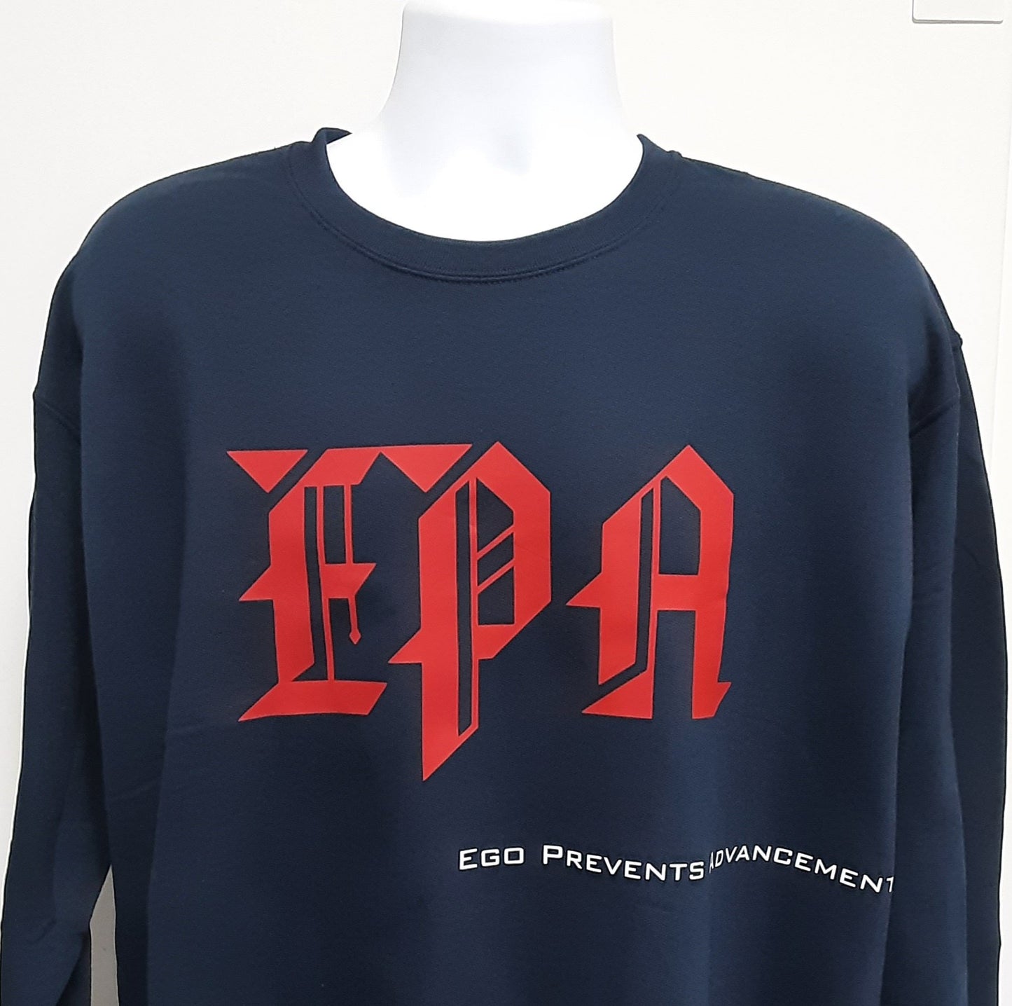 *Blue & Red Old Engligh EPA Sweatshirt