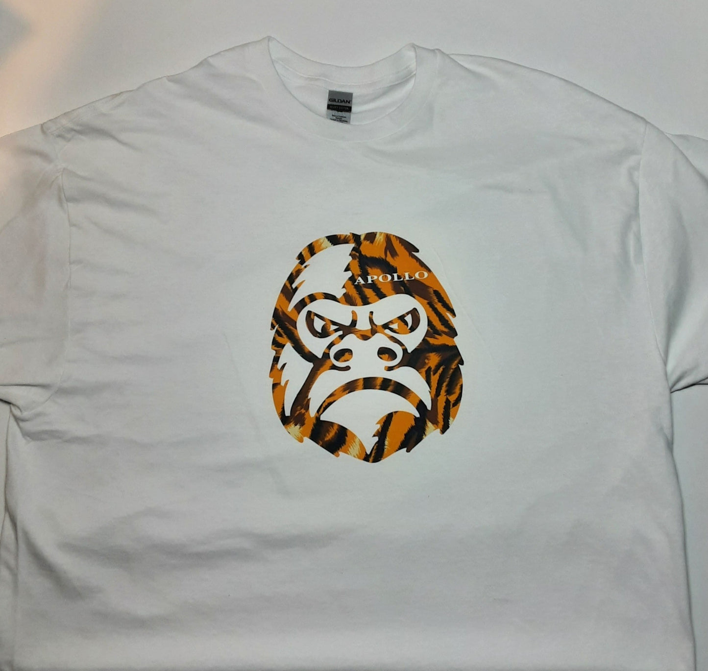 Apollo - White Bengal Print T-Shirt