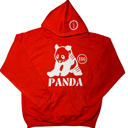 Red x White Panda Hoodie aka The YK