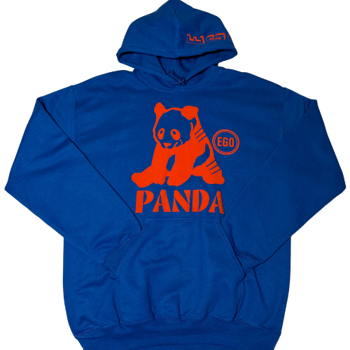 Blue x Orange Panda Hoodie aka The Knick