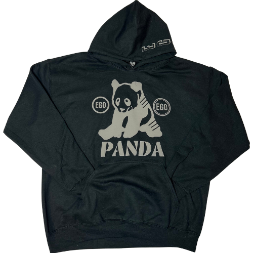 Black x Gray Panda Hoodie aka The Raider