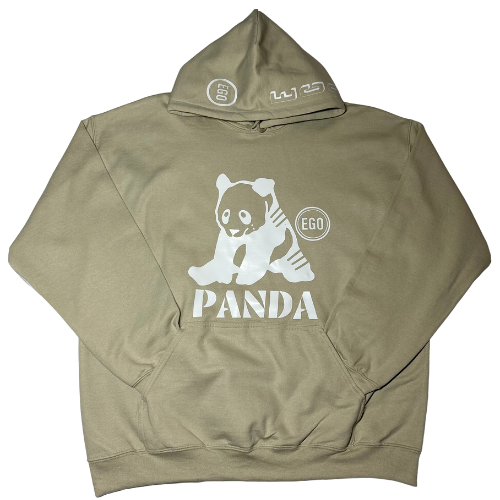 Tan x White Panda Hoodie aka The YEENA