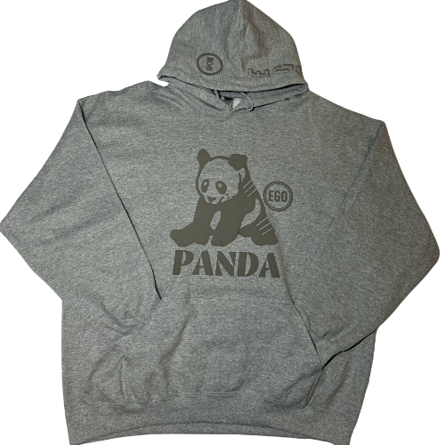 Gray x Gray Panda Hoodie aka The Freddie