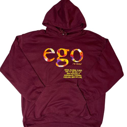 Maroon x Yellow Hoodie