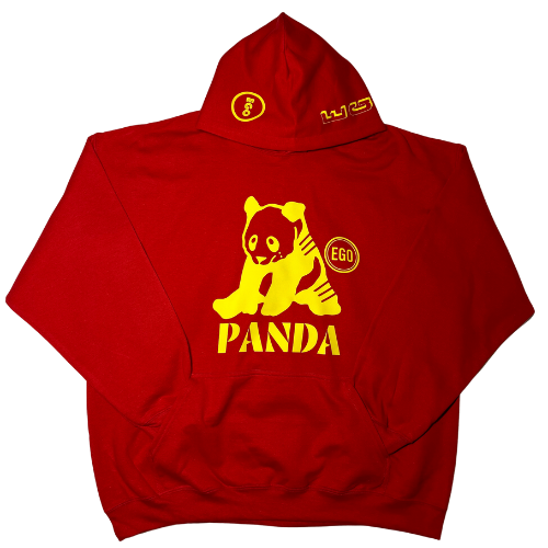 Red x Yellow Panda Hoodie aka The Chief