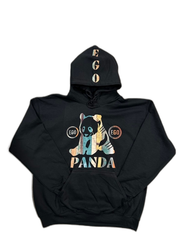 Black x Multicolor Panda Hoodie aka The Cino