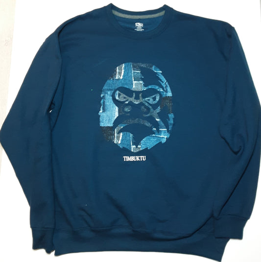 Apollo - Blue on Blue Jean Sweater