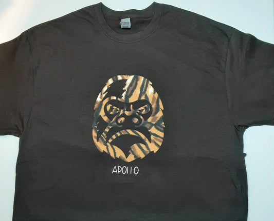 Apollo - Brown Tiger Print T-Shirt