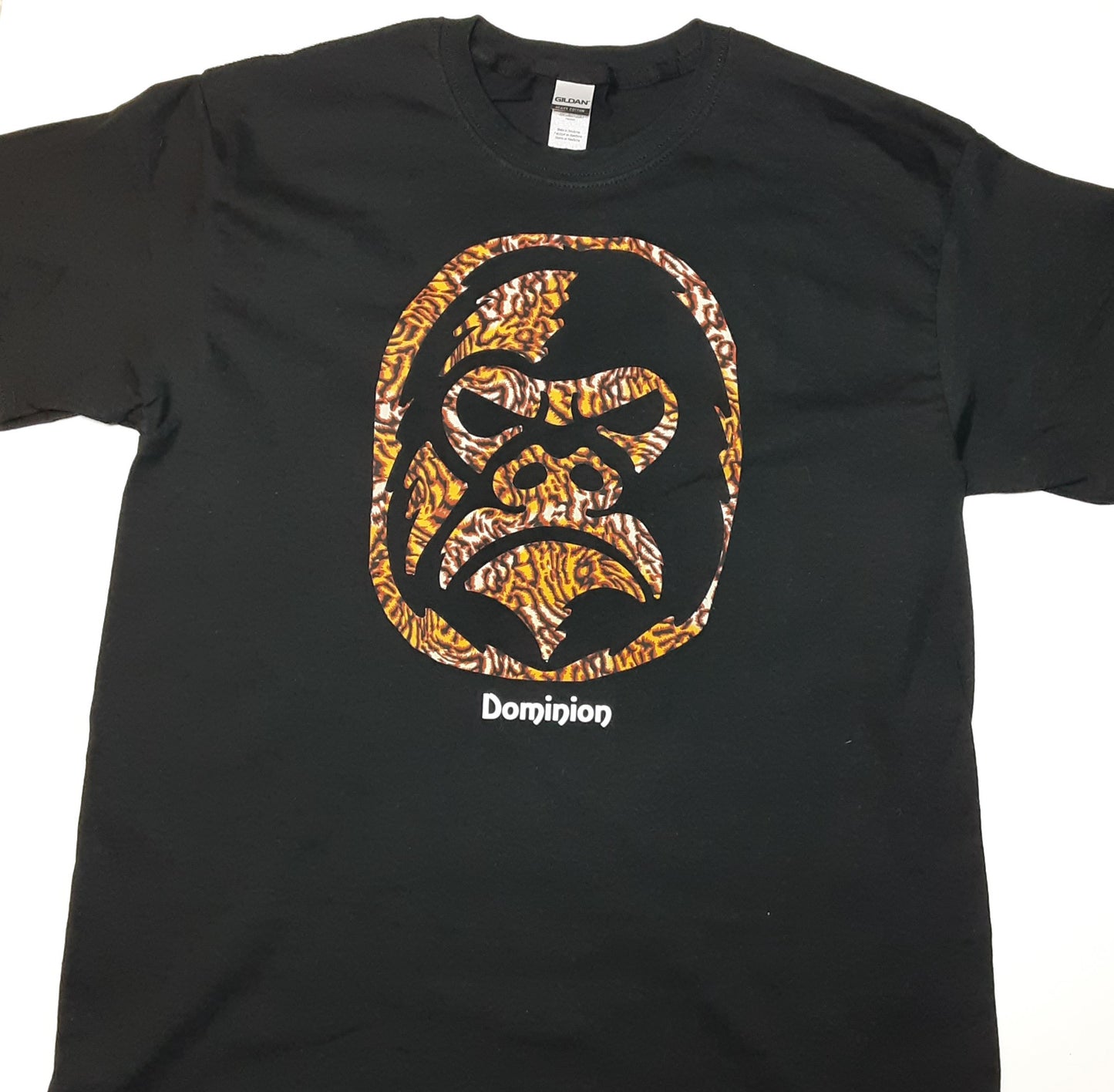 Apollo - (freestyle) Black & Leopard Print T-Shirt