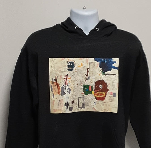 DARK ART-BASQUIAT INSPIRED  Hoodie/Hooded Sweater - What You See is What You Get